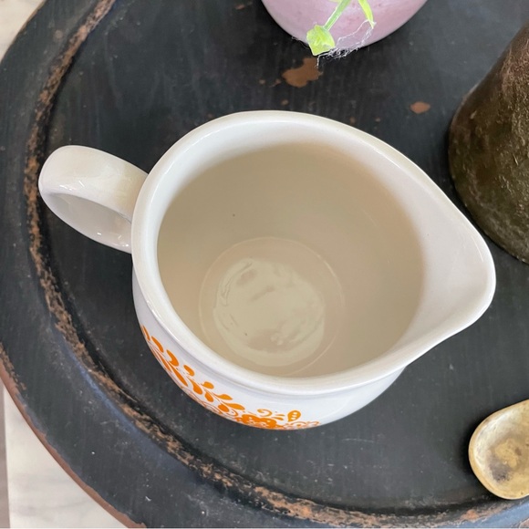 Retired The Pioneer Woman Creamer Flea Market Pattern Floral Stoneware - Picture 6 of 6